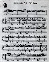 télécharger la partition d'accordéon Brilliant Polka au format PDF