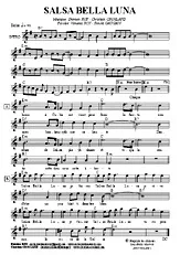télécharger la partition d'accordéon SALSA BELLA LUNA au format PDF