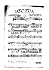 télécharger la partition d'accordéon BABY LOVER au format PDF