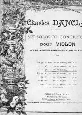 télécharger la partition d'accordéon Troisième Solo OP. 77 LA mineur au format PDF
