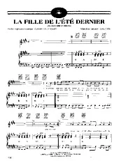 télécharger la partition d'accordéon La fille de l'été dernier (Summertime blues) au format PDF