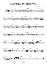 télécharger la partition d'accordéon Cant'take my eyes of you au format PDF