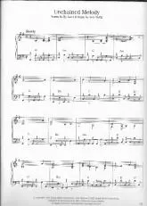 télécharger la partition d'accordéon Unchained melody au format PDF