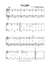 télécharger la partition d'accordéon Hava nagila (Let's be happy) au format PDF
