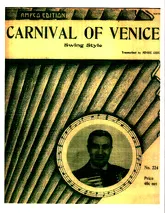 télécharger la partition d'accordéon Carnival of Venice swing au format PDF