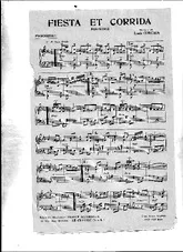 télécharger la partition d'accordéon Fiesta et corrida (orchestration) au format PDF