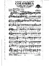 télécharger la partition d'accordéon Colombia Tiene una copla (Colombia) (Chanson de Colombie) au format PDF