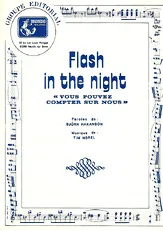 télécharger la partition d'accordéon Flash in the night au format PDF