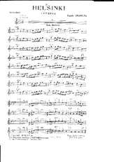 télécharger la partition d'accordéon Helsinki au format PDF
