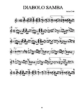 télécharger la partition d'accordéon DIABOLO SAMBA au format PDF