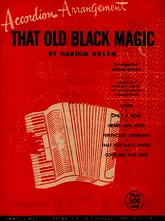 télécharger la partition d'accordéon That Old Black Magic au format PDF