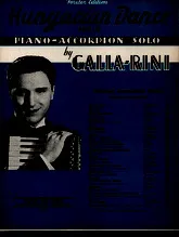 télécharger la partition d'accordéon Hungarian Dance No 6 au format PDF