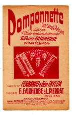 télécharger la partition d'accordéon POMPONNETTE au format PDF