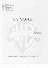 télécharger la partition d'accordéon La vague au format PDF