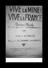télécharger la partition d'accordéon Vive la Mine, vive la France au format PDF