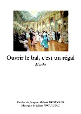 télécharger la partition d'accordéon Ouvrir le bal, c'est un régal au format PDF