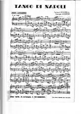 télécharger la partition d'accordéon Tango di Napoli au format PDF