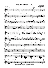 télécharger la partition d'accordéon BLUMENWALZER (Valse des fleurs) au format PDF