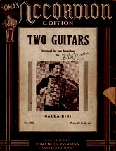 télécharger la partition d'accordéon Two Guitars au format PDF