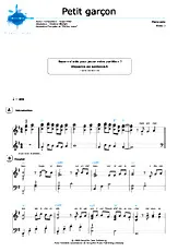 télécharger la partition d'accordéon Petit garçon (Old toy trains) (Niveau 3) au format PDF