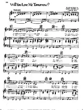 télécharger la partition d'accordéon Will You Love Me Tomorrow ? au format PDF