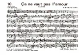 télécharger la partition d'accordéon Ça ne vaut pas l'amour au format PDF