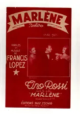 télécharger la partition d'accordéon MARLENE au format PDF