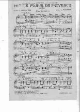 télécharger la partition d'accordéon Petite fleur de Provence (orchestration) au format PDF