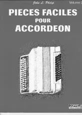 télécharger la partition d'accordéon Pièces faciles pour accordéon - Volume 2 au format PDF