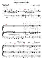 télécharger la partition d'accordéon Il faut croire aux étoiles (Let's go to San Francisco) Remaster au format PDF