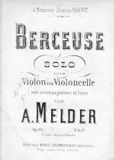 télécharger la partition d'accordéon Berceuse Op.101 au format PDF