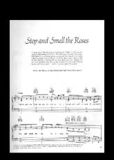 télécharger la partition d'accordéon Stop and smell the roses au format PDF