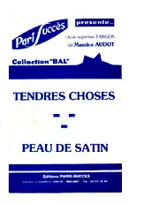télécharger la partition d'accordéon TENDRES CHOSES au format PDF