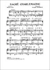 télécharger la partition d'accordéon Sacré Charlemagne (Chant : France Gall) au format PDF