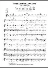 télécharger la partition d'accordéon Siffler sur la colline (Suddenly you love me) (Uno tranquillo) (Chant : Joe Dassin) au format PDF