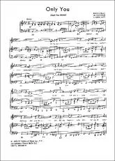 télécharger la partition d'accordéon Only you (And you alone) (Chant : The Platters) au format PDF