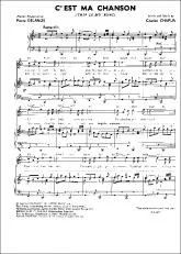 télécharger la partition d'accordéon C'est ma chanson (This is my song) (Chant : Petula Clark / Les Compagnons de la Chanson) au format PDF