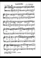 télécharger la partition d'accordéon Vanessa (Tango) au format PDF