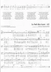 télécharger la partition d'accordéon Le bal des Laze au format PDF