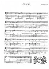 télécharger la partition d'accordéon Etoile des neiges (Accordéon Diatonique) au format PDF