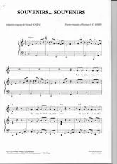 télécharger la partition d'accordéon Souvenirs Souvenirs (Chant : Johnny Hallyday) au format PDF
