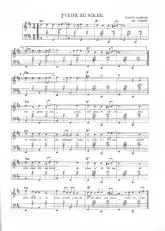 télécharger la partition d'accordéon J' veux du soleil (Arrangement : Domifa) (Chant : Au p'tit bonheur) au format PDF
