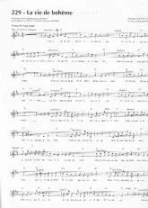 télécharger la partition d'accordéon La vie de bohème (Valse Suisse) au format PDF