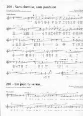 télécharger la partition d'accordéon Sans chemise sans pantalon (Chant : Rika Zaraï) au format PDF