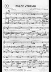 télécharger la partition d'accordéon Dulce Vertigo (Tango Milonga) au format PDF