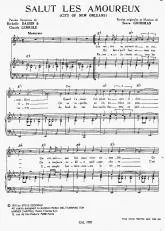 télécharger la partition d'accordéon Salut les amoureux (City of New Orleans) (Chant : Joe Dassin) au format PDF