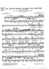 télécharger la partition d'accordéon Le plus beau tango du monde (De l'opérette : Un de la Canebière) au format PDF