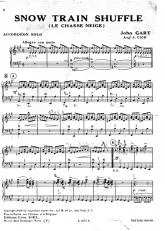 télécharger la partition d'accordéon Snow train shuffle (Le chasse neige) (Arrangement : André Cior) au format PDF