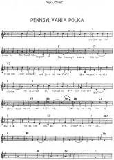 télécharger la partition d'accordéon Pennsylvania Polka au format PDF