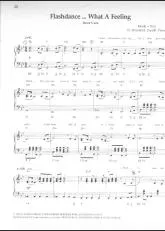 télécharger la partition d'accordéon Flasdance : What a feeling au format PDF